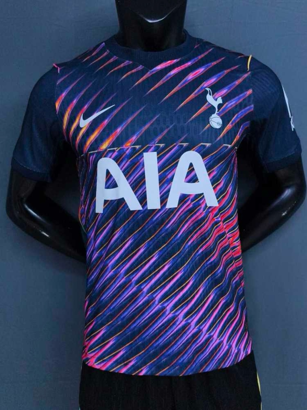 Nike Tottenham Hotspurs Third Jersey with Multicolor Diagonal Accents